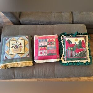 Vintage Quilt Lap/Pillows